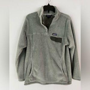 Patagonia girls' re-tool snap-t fleece pullover